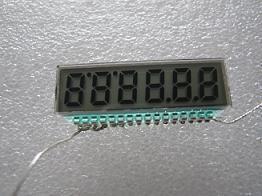 供应6位8字液晶EDS826段码液晶屏 4路COM驱动的高效电子元器件