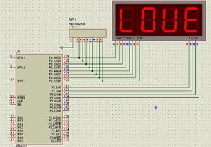 基于52单片机的数码管动态显示“LOVE”设计与工矿灯具应用