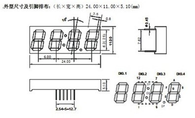 点亮精密视觉 友信佳科0.25寸4位8字数码管的科技之光